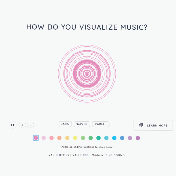 Visualizer Screen